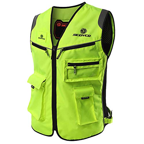 SCOYCO High Visibility Jackets Reflective Clothing Touring